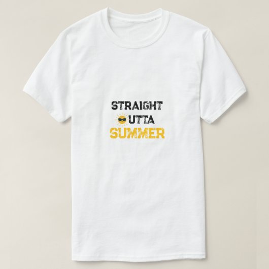 Unmittelbar im Freien Sommerfrische zurück zum T - T-Shirt (Design vorne)