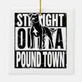 Unmittelbar neben dem Bahnhof Keramikornament (Rückseite)