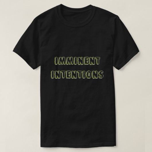 Unmittelbare Absichten 001 T-Shirt (Design vorne)