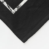 Unmittelbare Ausgabe - Vintager Text hinzufügen Fleecedecke (Ecke)