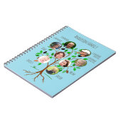 Unmittelbare Familien-Foto-Baum Notizblock (Linke Seite)