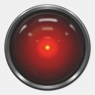 unmittelbare Stimmung Runder Aufkleber