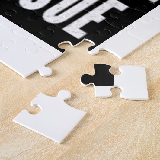 Unmittelbare Toilette Gewehrspende Funny Prepper G Puzzle (Seite)