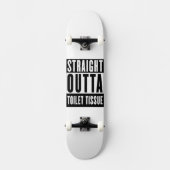 Unmittelbare Toilette Gewehrspende Funny Prepper G Skateboard (Vorderseite)