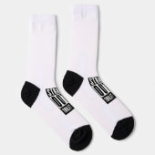 Unmittelbare Toilette Gewehrspende Funny Prepper G Socken (Rechts)