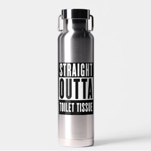 Unmittelbare Toilette Gewehrspende Funny Prepper G Trinkflasche