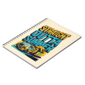 Unmittelbarer Sommer - Retro Zurück in die Schule Notizblock (Linke Seite)