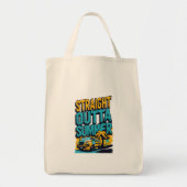 Unmittelbarer Sommer - Retro Zurück in die Schule Tragetasche (Vorne)