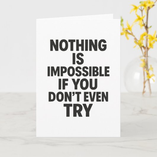 unmöglich karte (Gelbe Blume)