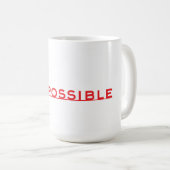 Unmöglich Tasse der Höhe (VorderseiteRechts)