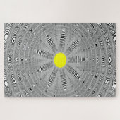 Unmögliche Blume für grafisches Fraktal Puzzle (Horizontal)