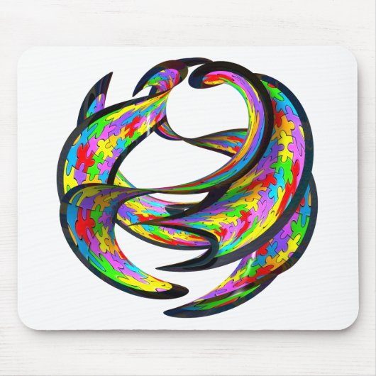 Unmögliche Geometrie Mousepad (Vorne)