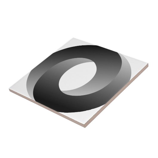 Unmögliche Kreis-optische Täuschung Fliese (Seite)