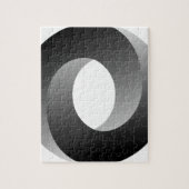 Unmögliche Kreis-optische Täuschung Puzzle (Vertikal)