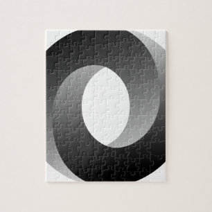 Unmögliche Kreis-optische Täuschung Puzzle