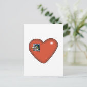 Unmögliche Liebe - Gefangene der Liebe Postkarte (Stehend Vorderseite)