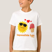 Unmögliche Liebe T-Shirt (Vorderseite)