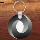 Unmögliche optische Circle-Illusion Schlüsselanhänger (Vorderseite)