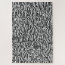 Unmögliche Puzzle Zebra-Illusion