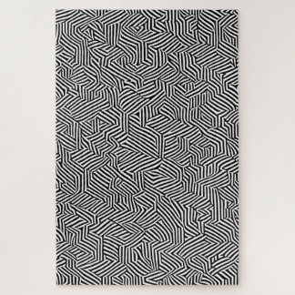 Unmögliche Puzzle Zebra-Illusion