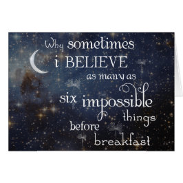 Unmögliche Sache-Stern-Karte