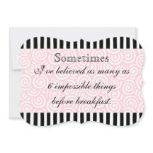 Unmögliche Sachen Schwarzes und Rosa