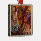 Unmöglicher Traum Silbernes Ornament (Rechts)