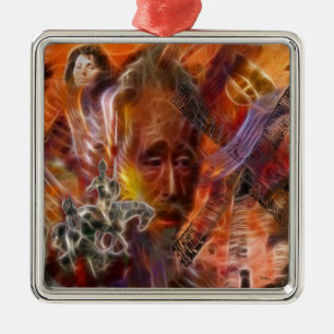 Unmöglicher Traum Silbernes Ornament