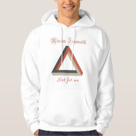 Unmögliches Dreieck Hoodie