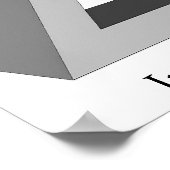 Unmögliches Dreieck Poster (Ecke)