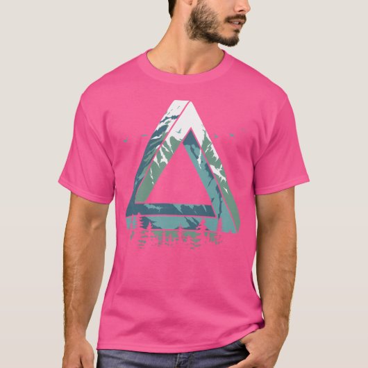 Unmögliches Gebirge T-Shirt (Vorderseite)