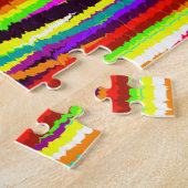 Unmögliches gestreiftes Jigsaw-Puzzle Puzzle (Seite)