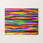 Unmögliches gestreiftes Jigsaw-Puzzle Puzzle (Horizontal)