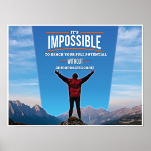 Unmögliches Plakat