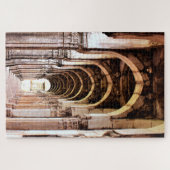 Unmögliches Puzzle - alte Abtei (Horizontal)