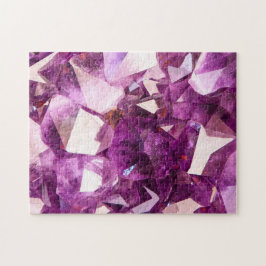 Unmögliches Puzzle - Amethyst Gem Macro