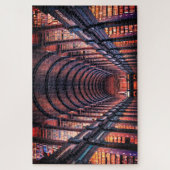 Unmögliches Puzzle - Antike Bibliothek (Vertikal)