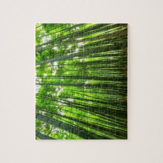 Unmögliches Puzzle - Bambuswald (Vertikal)