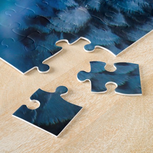 Unmögliches Puzzle - Blaue Tauben (Seite)