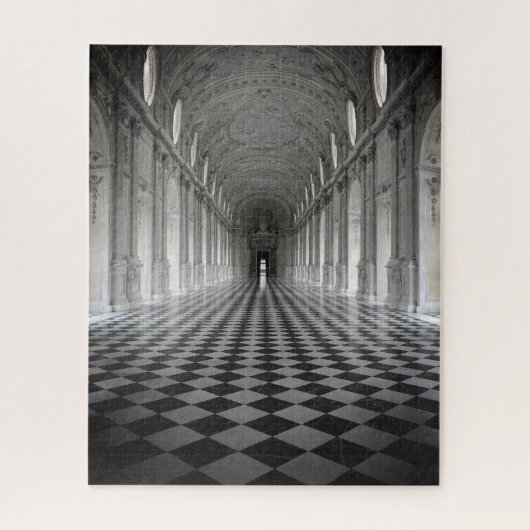 Unmögliches Puzzle - Burgbahn (Vertikal)