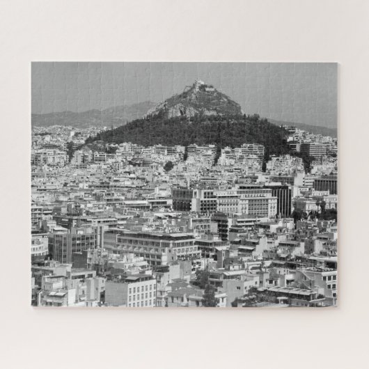 Unmögliches Puzzle - BW Athens Mount Olympus (Horizontal)