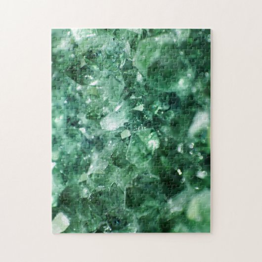 Unmögliches Puzzle - Emerald Gem Macro (Vertikal)