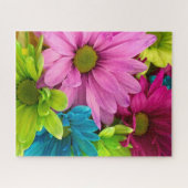 Unmögliches Puzzle - farbenfrohe Blume (Horizontal)