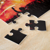 Unmögliches Puzzle - Feuerwerk (Seite)