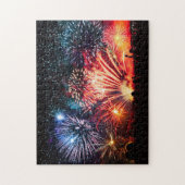 Unmögliches Puzzle - Feuerwerk (Vertikal)