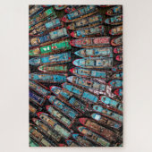 Unmögliches Puzzle - Fischereifahrzeuge (Vertikal)