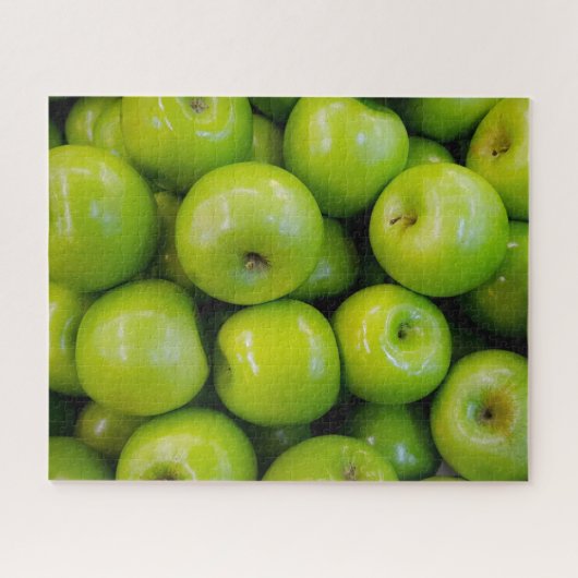Unmögliches Puzzle - Grüne Äpfel (Horizontal)