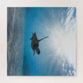 Unmögliches Puzzle - Meeresschildkröte (Horizontal)