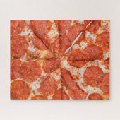 Unmögliches Puzzle - Pepperoni Pizza (Horizontal)