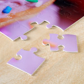 Unmögliches Puzzle - rosa Donuts (Seite)